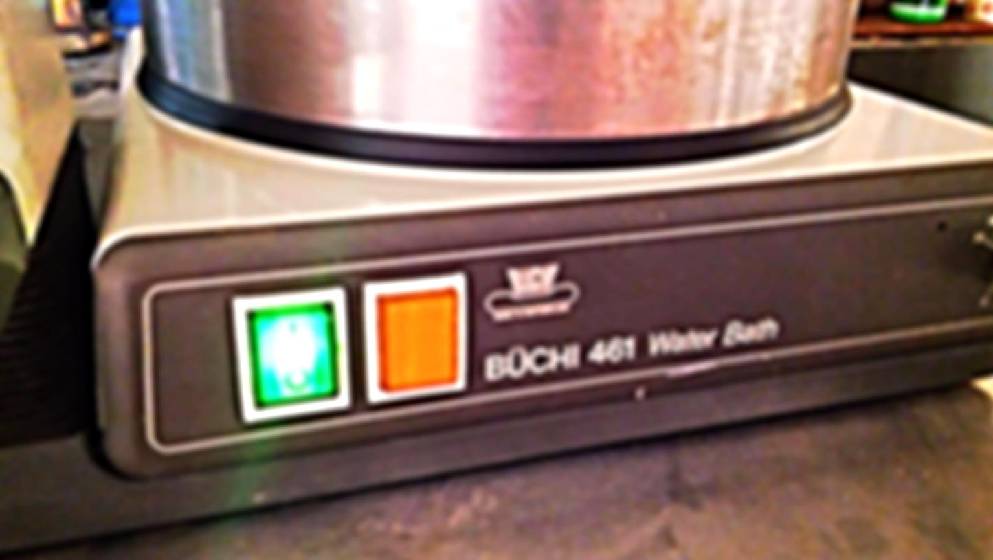 BUCHI RE-111 ROTAVAPOR & 461 WATER BATH  FREE SHIP