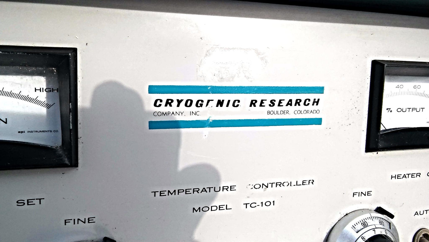 CRYOGENIC RESEARCH TEMPERATURE CONTROLLER TC-101 FREE SHIP