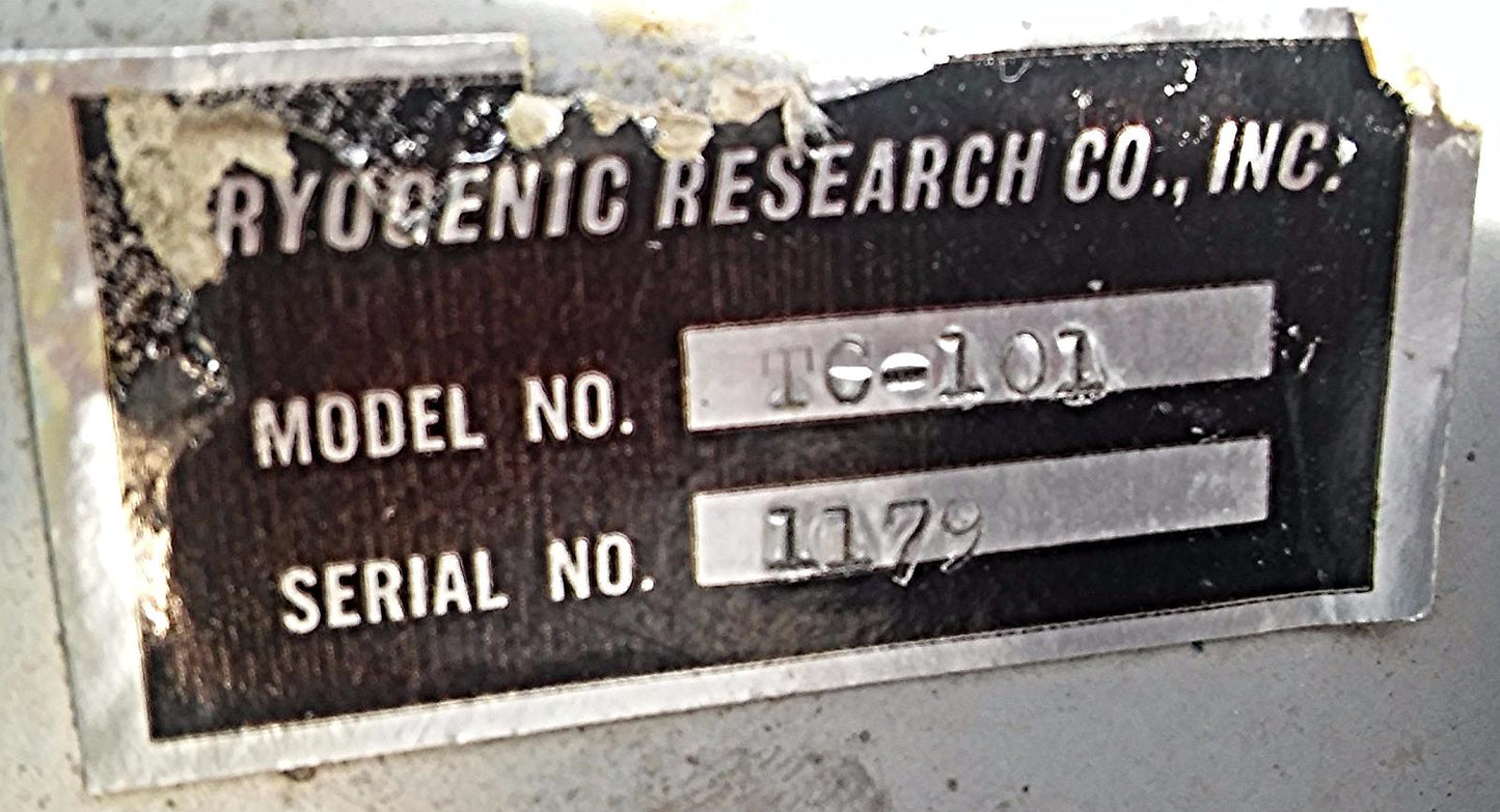 CRYOGENIC RESEARCH TEMPERATURE CONTROLLER TC-101 FREE SHIP