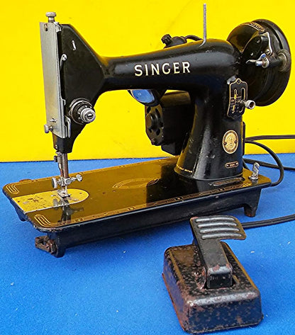 1955 SINGER MODEL 99K SEWING MACHINE EK966509 PERFECT WATCH VIDEO FREESHIP
