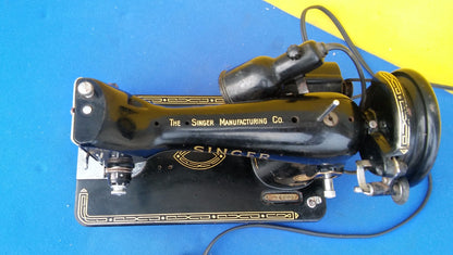 1955 SINGER MODEL 99K SEWING MACHINE EK966509 PERFECT WATCH VIDEO FREESHIP