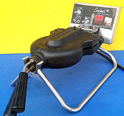 CARBONs GOLDEN MALTED PROFESSIONAL IRON RUGGED DIGITAL WAFFLE BAKER FREE SHIP