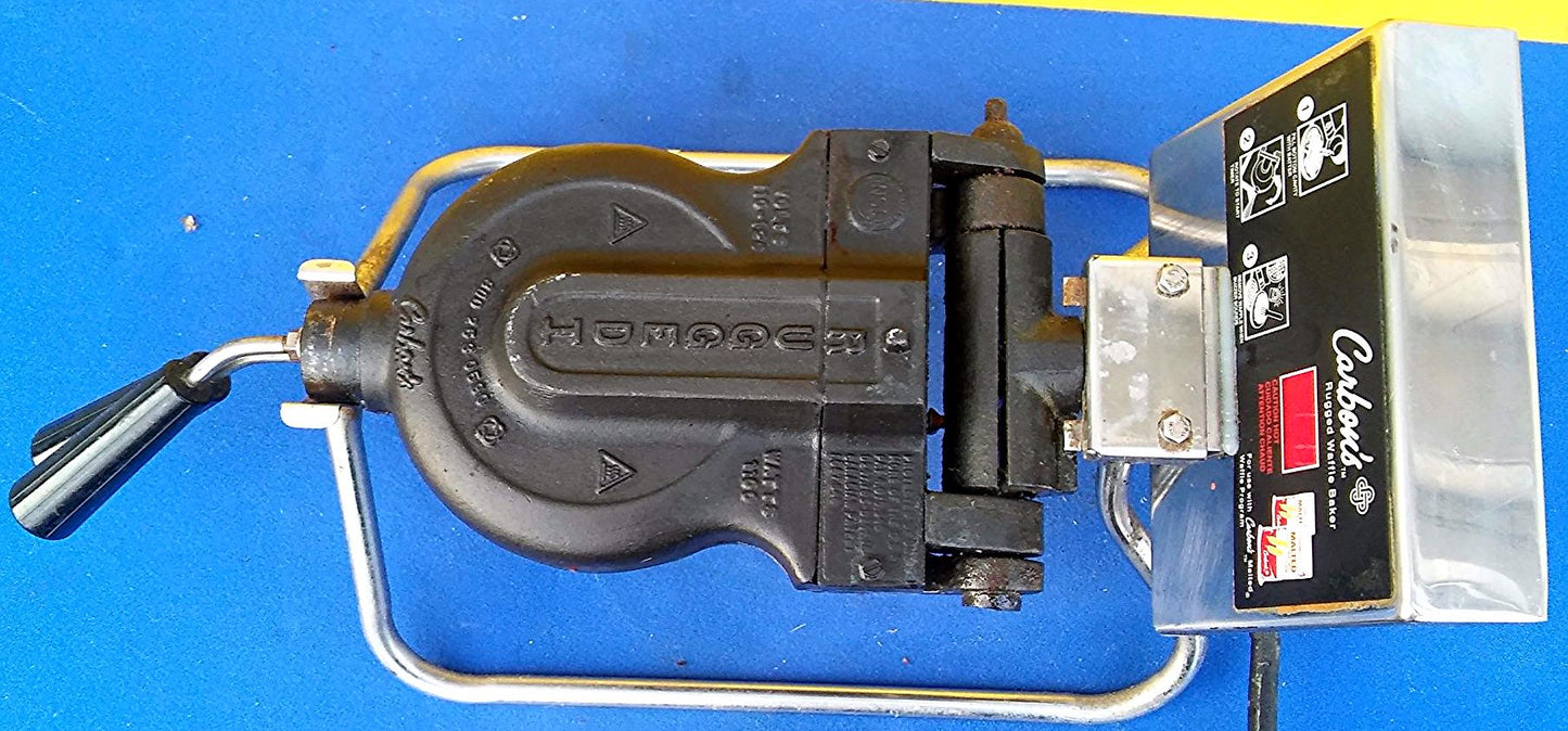 CARBONs GOLDEN MALTED PROFESSIONAL IRON RUGGED DIGITAL WAFFLE BAKER FREE SHIP