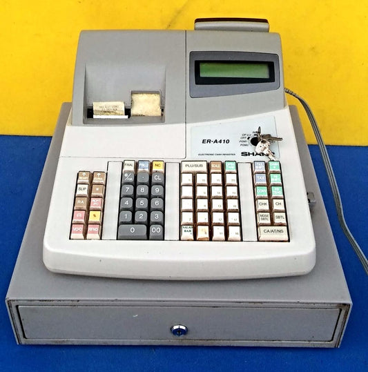 SHARP ER-A410 CASH REGISTER FREE SHIP