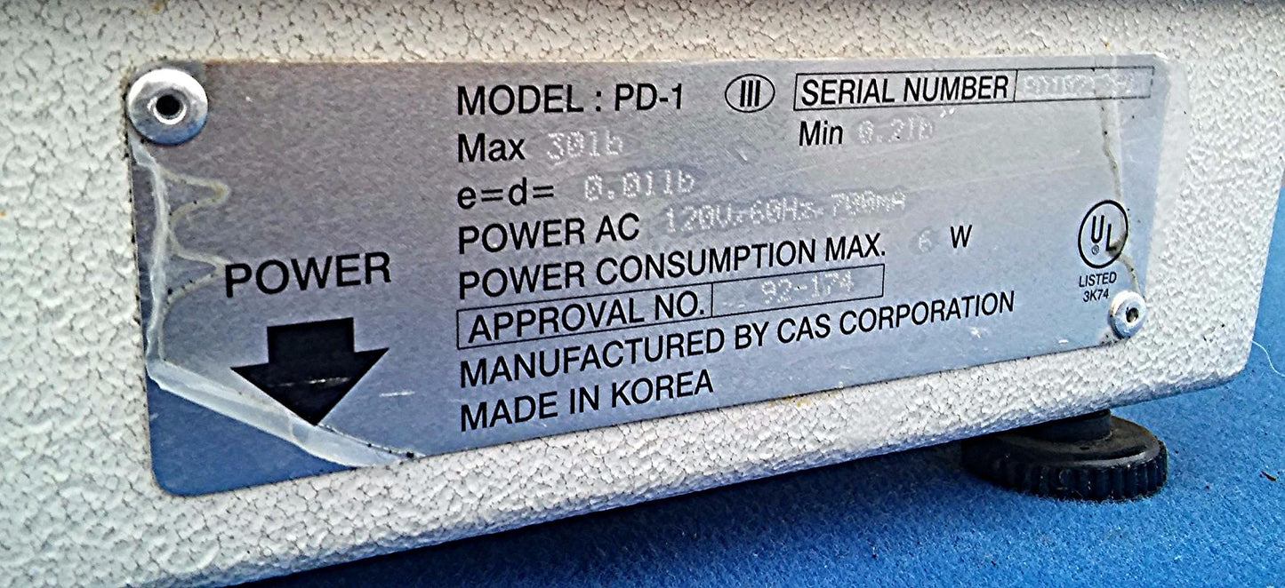 CAS SCALE LP-1000  MODEL PD-1 FREE SHIP