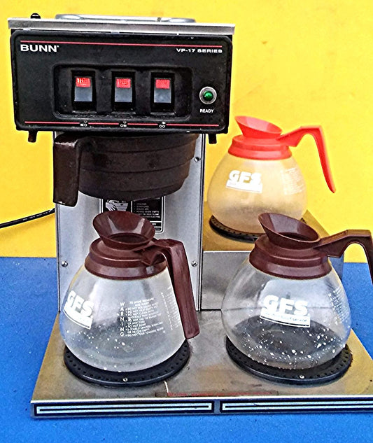 BUNN VP17 - 3 COMMERCIAL COFFEE MAKER FREE SHIP