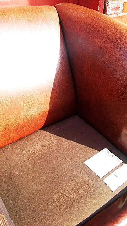 CABOT WRENN LEATHER BERWICK SOFA IN VERY GOOD CONDITION FREE SHIPPING