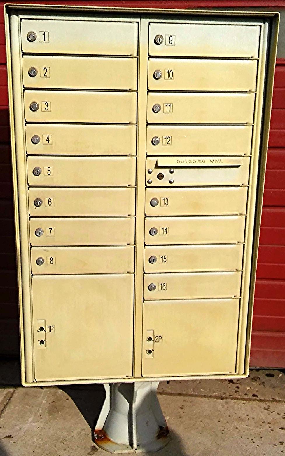 AMERICAN LOCKER SECURITY SYSTEM USPS APPROVED COMMERCIAL MAILBOX FREE SHIP