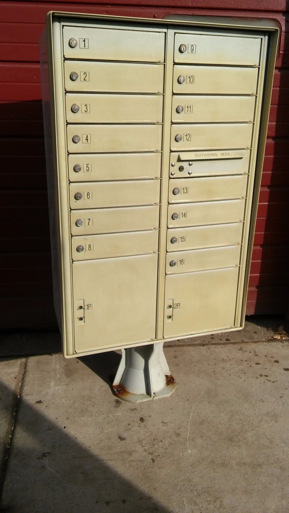 AMERICAN LOCKER SECURITY SYSTEM USPS APPROVED COMMERCIAL MAILBOX FREE SHIP