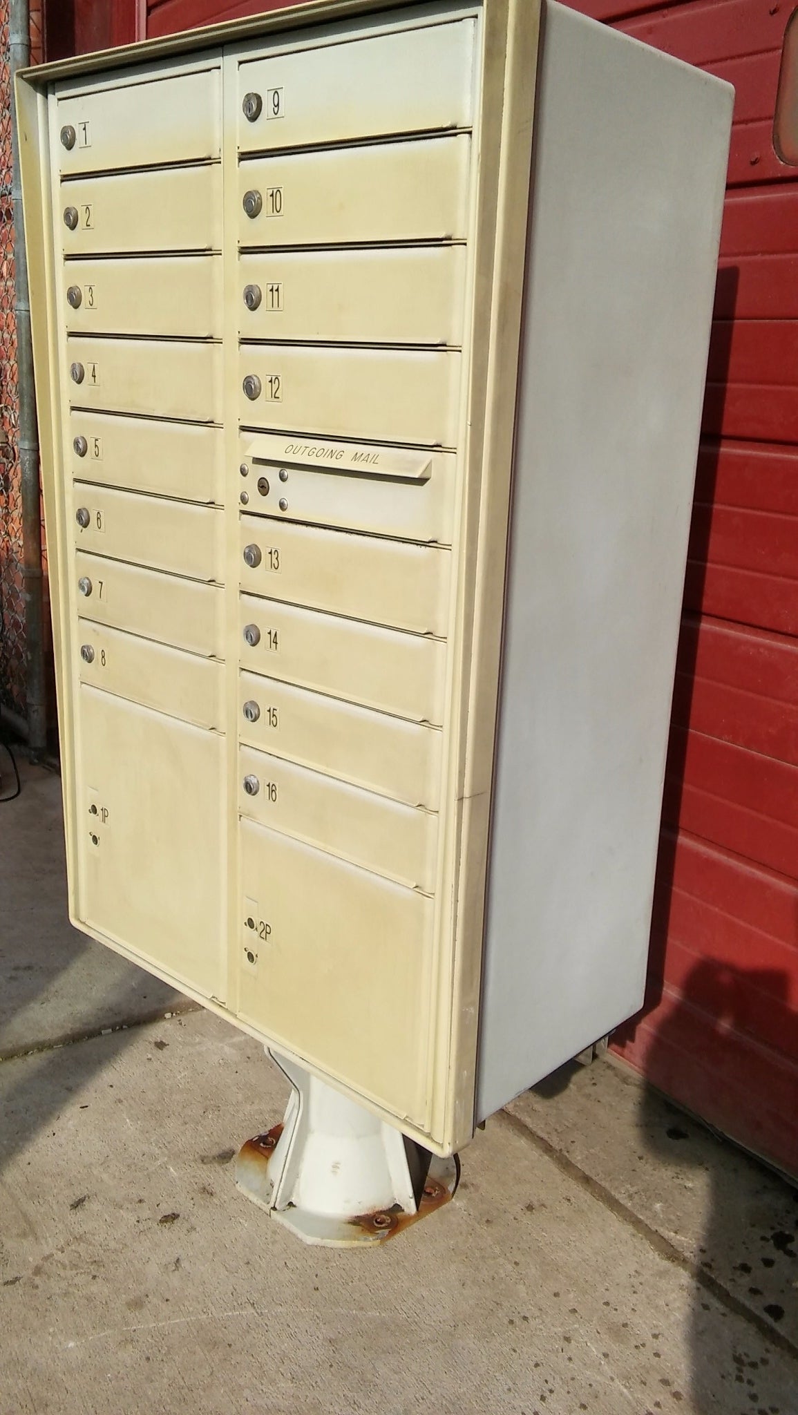 AMERICAN LOCKER SECURITY SYSTEM USPS APPROVED COMMERCIAL MAILBOX FREE SHIP