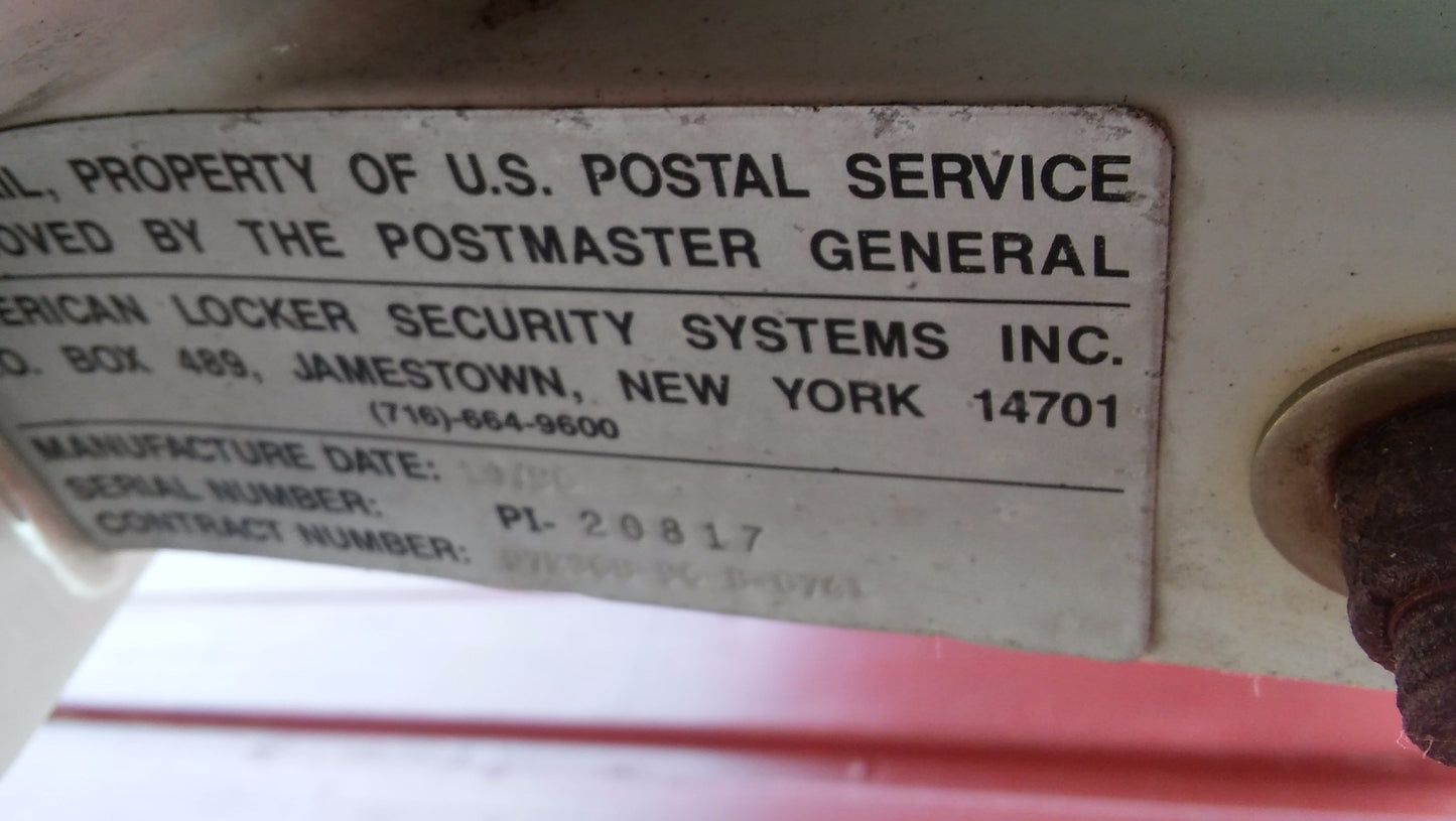 AMERICAN LOCKER SECURITY SYSTEM USPS APPROVED COMMERCIAL MAILBOX FREE SHIP