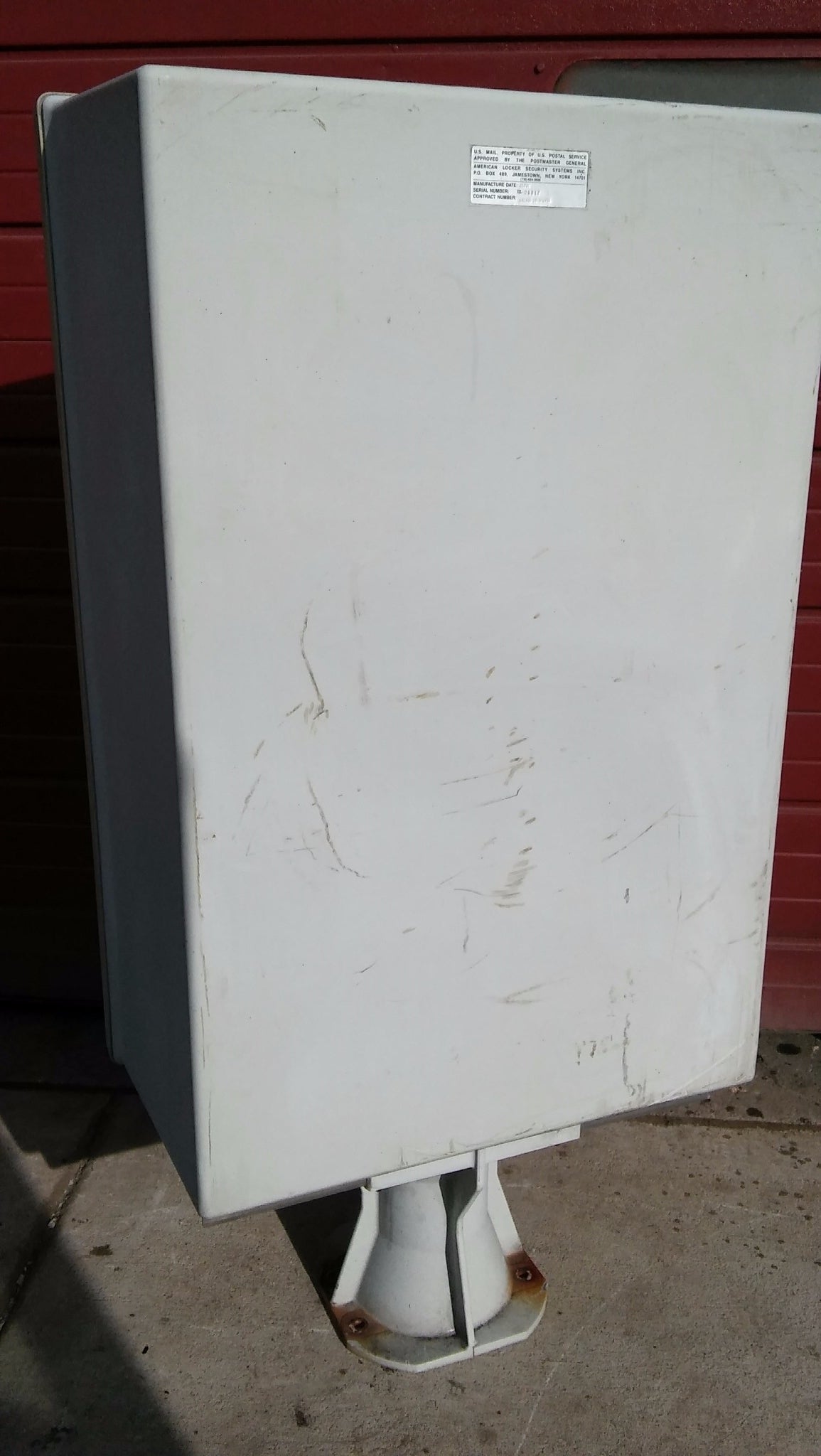 AMERICAN LOCKER SECURITY SYSTEM USPS APPROVED COMMERCIAL MAILBOX FREE SHIP