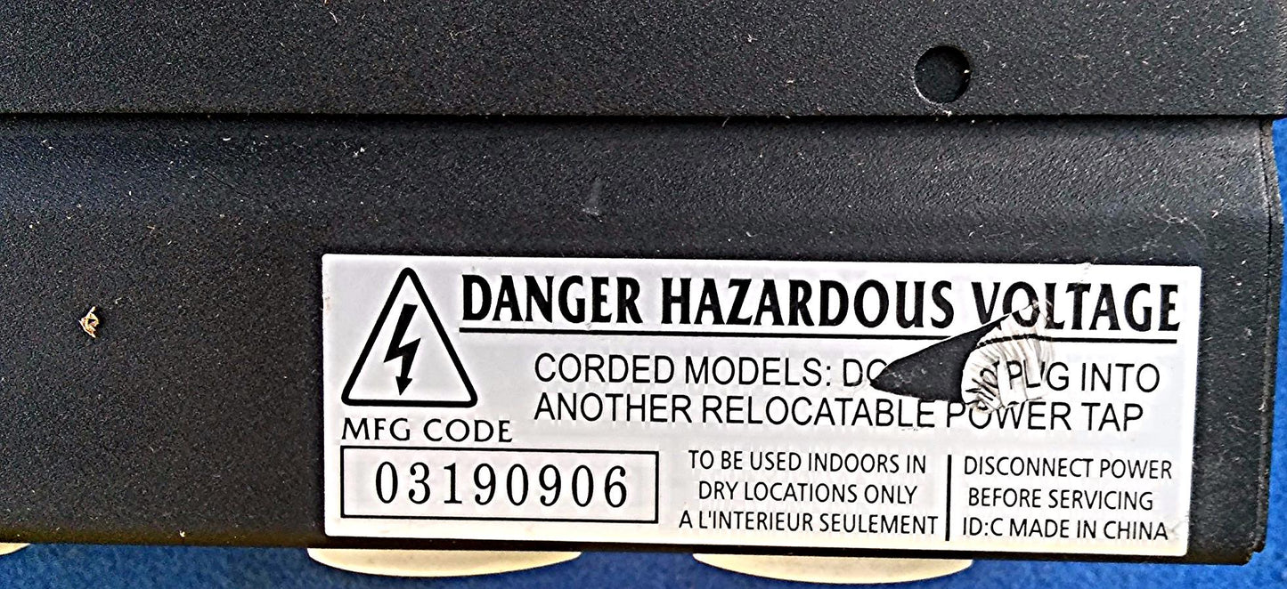 MIDDLE ATLANTIC PDS-615R 115 Volt Sequencing Rackmount Power Strip FREE SHIP