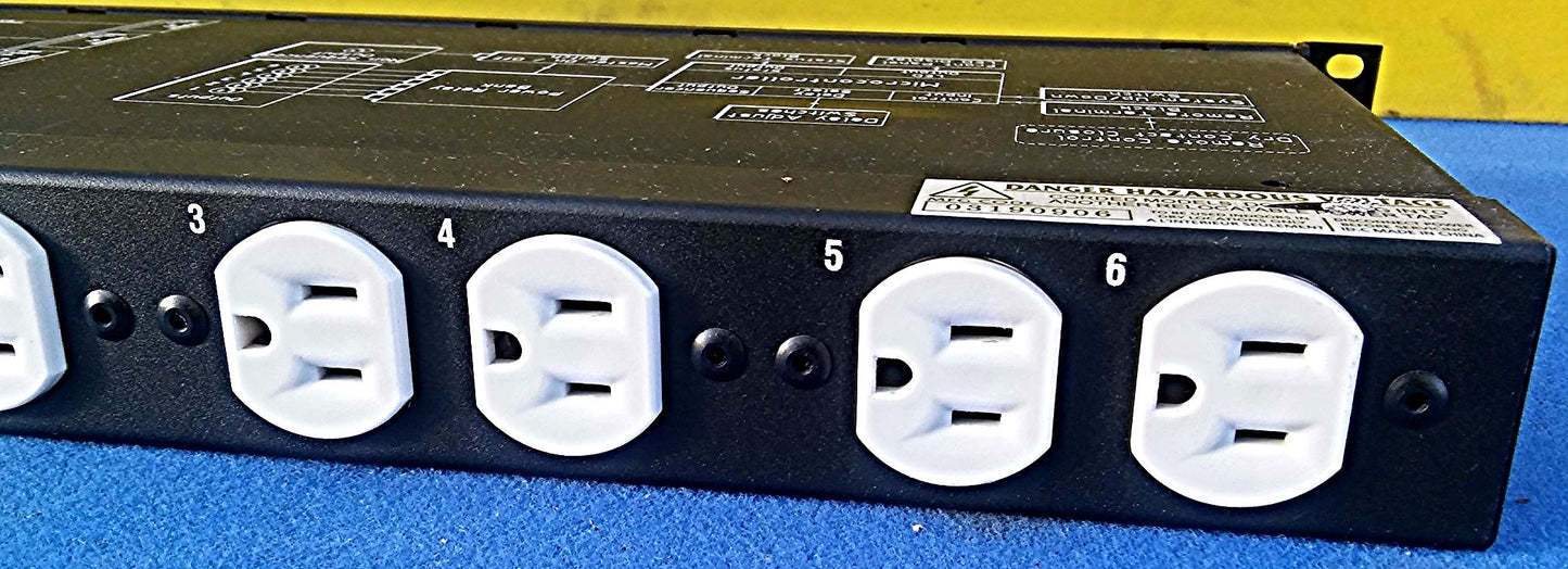 MIDDLE ATLANTIC PDS-615R 115 Volt Sequencing Rackmount Power Strip FREE SHIP