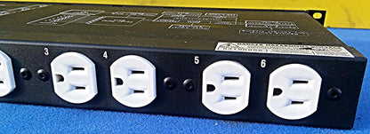 MIDDLE ATLANTIC PDS-615R 115 Volt Sequencing Rackmount Power Strip FREE SHIP