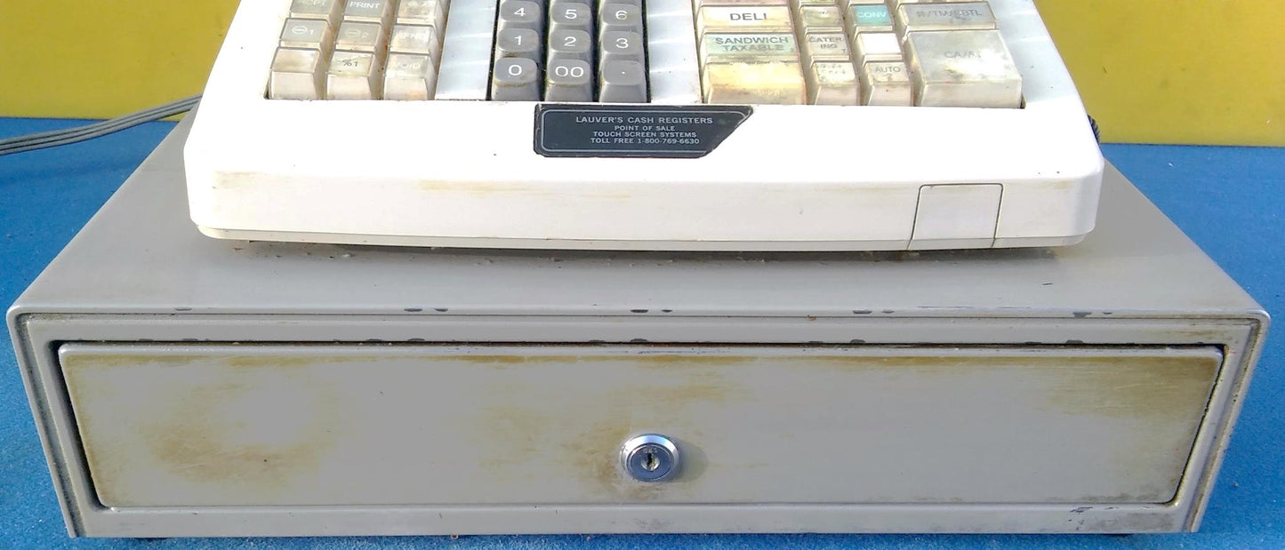 SHARP ER-A330 CASH REGISTER WORKING PERFECTLY FREE SHIP