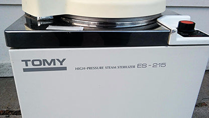 TOMY ES-215 VERTICAL AUTOCLAVE 22 LITERS RARE UNIT TOP LOAD WATCH VIDEO FREESHIP