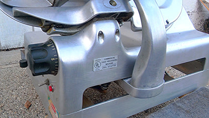 US BERKEL 818 Automatic Meat & Cheese Slicer No Sharpener WATCH VIDEO FREE SHIP