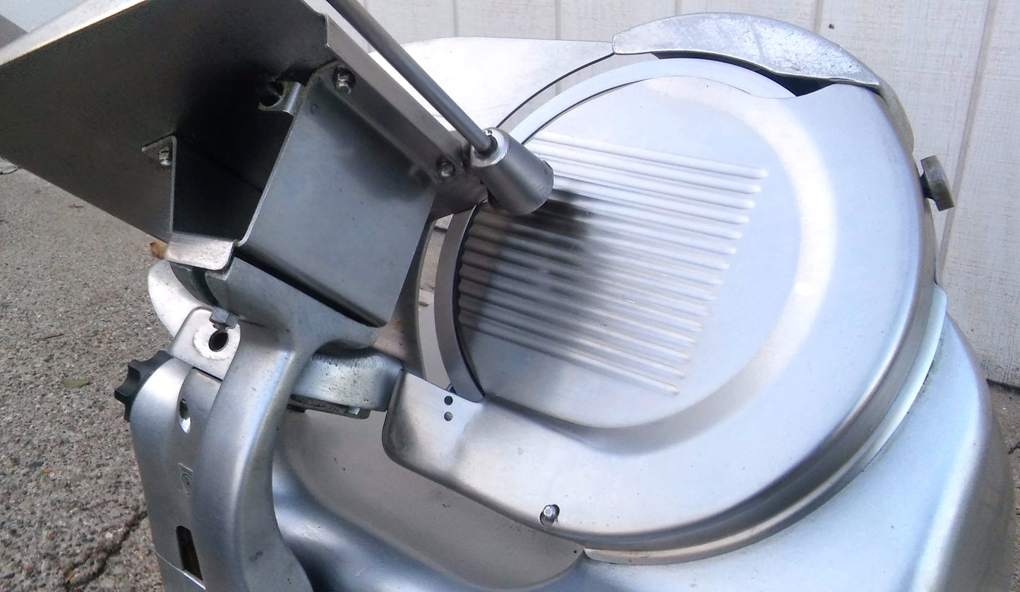 US BERKEL 818 Automatic Deli Meat Cheese SLICER NoSharpener WATCH VIDEO FREESHIP