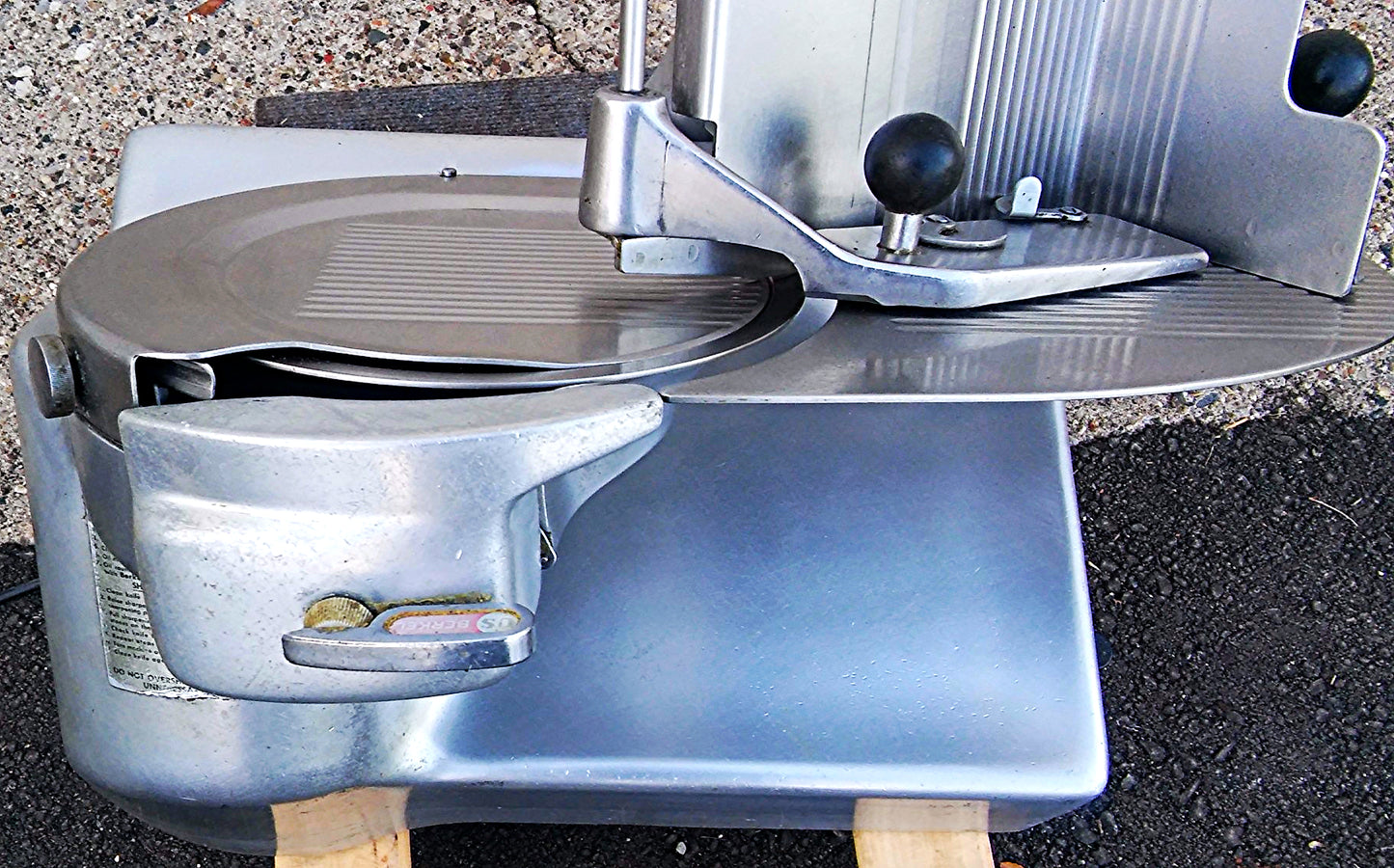 US BERKEL 818 Automatic Deli Meat Cheese SLICER NoSharpener WATCH VIDEO FREESHIP