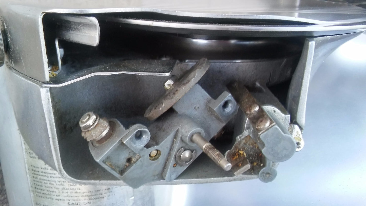 US BERKEL 818 Automatic Meat & Cheese Slicer No Sharpener WATCH VIDEO FREE SHIP