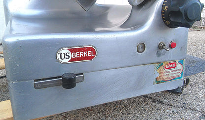 US BERKEL 818 Automatic Deli Meat Cheese SLICER NoSharpener WATCH VIDEO FREESHIP