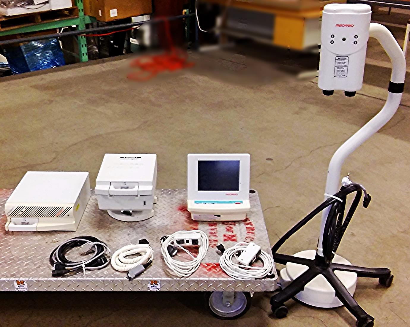 MEDRAD SPECTRIS SHS 200 DUAL HEAD INJECTOR SDU SMR SOT MRI WATCH VIDEO FREE SHIP