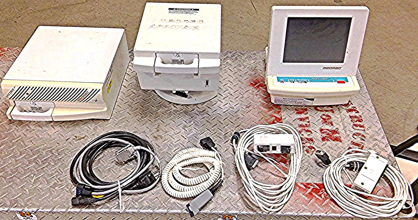 MEDRAD SPECTRIS SHS 200 DUAL HEAD INJECTOR SDU SMR SOT MRI WATCH VIDEO FREE SHIP