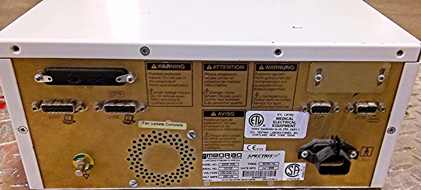 MEDRAD SPECTRIS SHS 200 DUAL HEAD INJECTOR SDU SMR SOT MRI WATCH VIDEO FREE SHIP