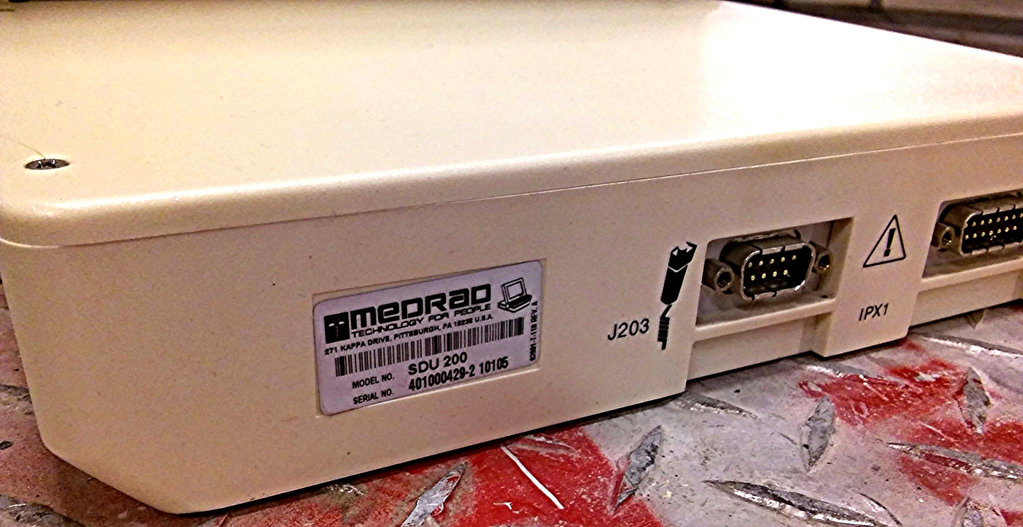 MEDRAD SPECTRIS SHS 200 DUAL HEAD INJECTOR SDU SMR SOT MRI WATCH VIDEO FREE SHIP