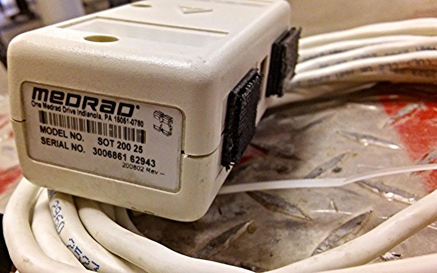 MEDRAD SPECTRIS SHS 200 DUAL HEAD INJECTOR SDU SMR SOT MRI WATCH VIDEO FREE SHIP