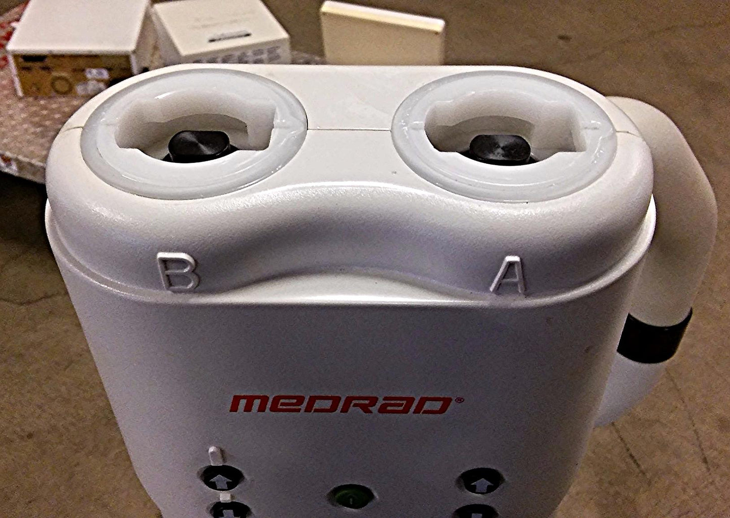 MEDRAD SPECTRIS SHS 200 DUAL HEAD INJECTOR SDU SMR SOT MRI WATCH VIDEO FREE SHIP