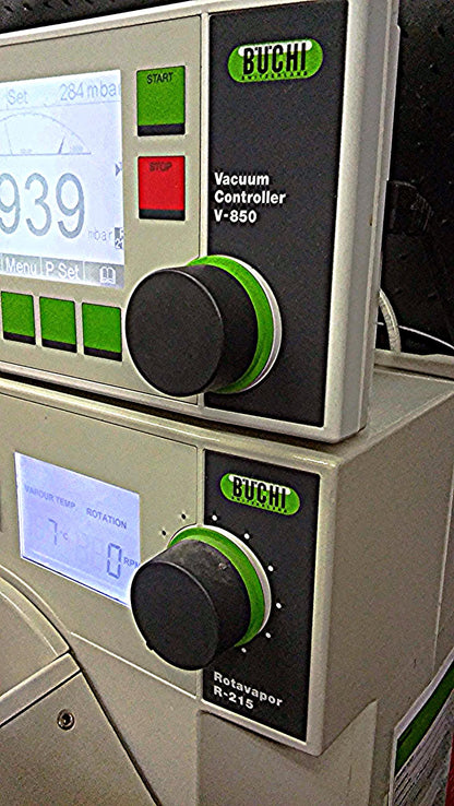 BUCHI R-215 ROTAVAPOR R-850 VACUUM CONTROLLER with GLASS WATCH VIDEO FREE SHIP