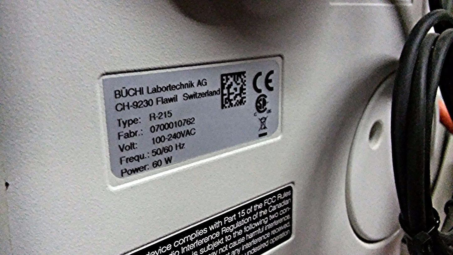 BUCHI R-215 ROTAVAPOR R-850 VACUUM CONTROLLER with GLASS WATCH VIDEO FREE SHIP