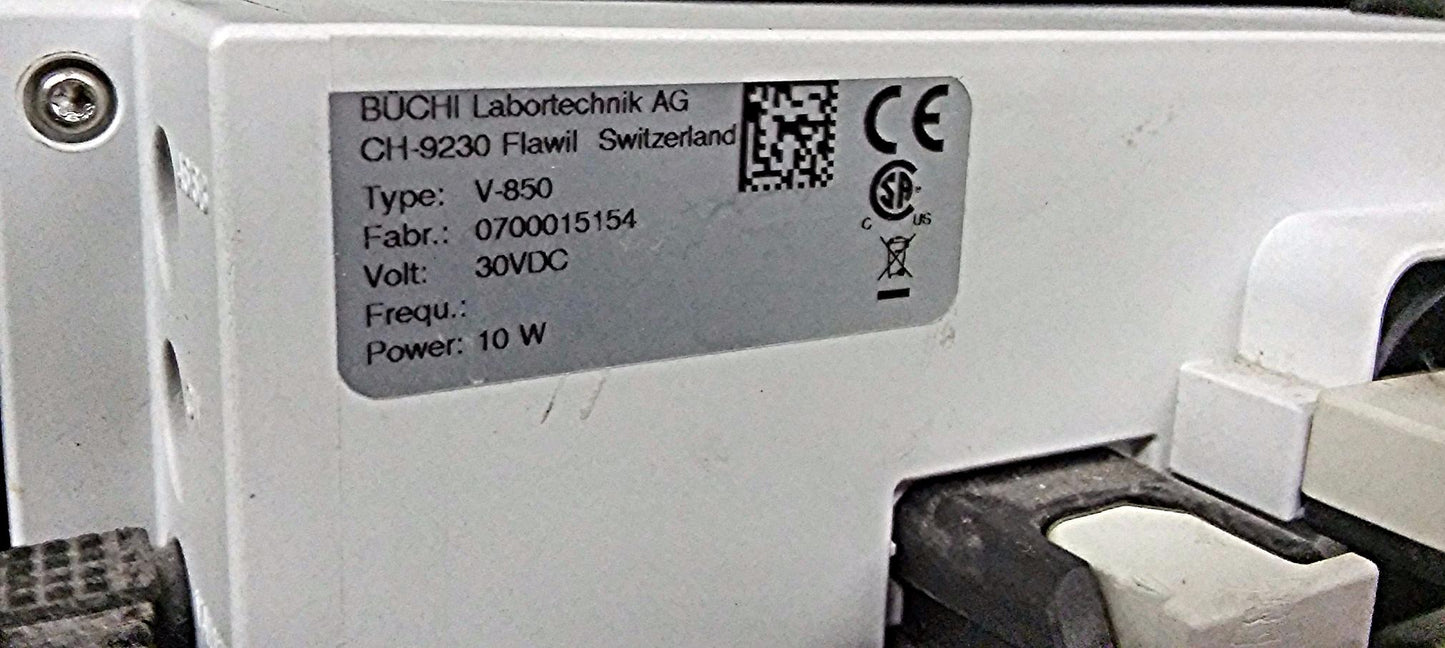 BUCHI R-215 ROTAVAPOR R-850 VACUUM CONTROLLER with GLASS WATCH VIDEO FREE SHIP