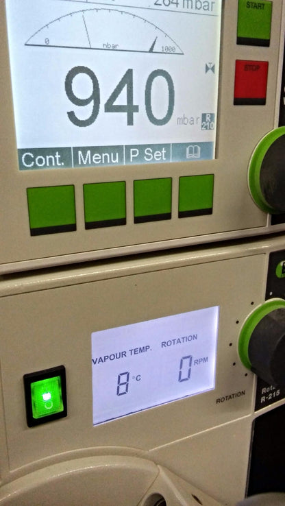 BUCHI R-215 ROTAVAPOR R-850 VACUUM CONTROLLER with GLASS WATCH VIDEO FREE SHIP