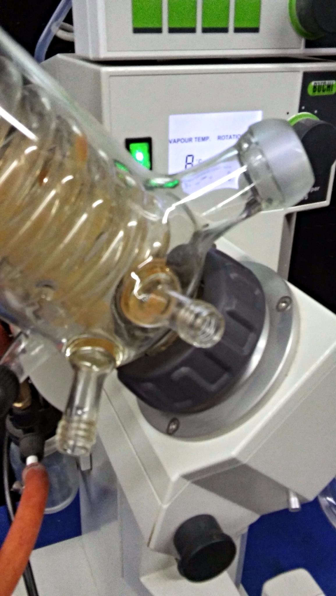 BUCHI R-215 ROTAVAPOR R-850 VACUUM CONTROLLER with GLASS WATCH VIDEO FREE SHIP