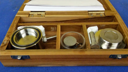 KIMAYA 25 mm HYDRAULIC LABORATORY PRESS DIE SET ORIGINAL BOX FREE SHIP