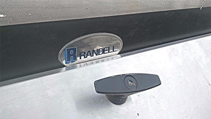 RANDELL SSAC GRAB-N-GO REFRIG SELF SERVICE AIR CURTAIN MERCHANDISER OPEN DISPLAY