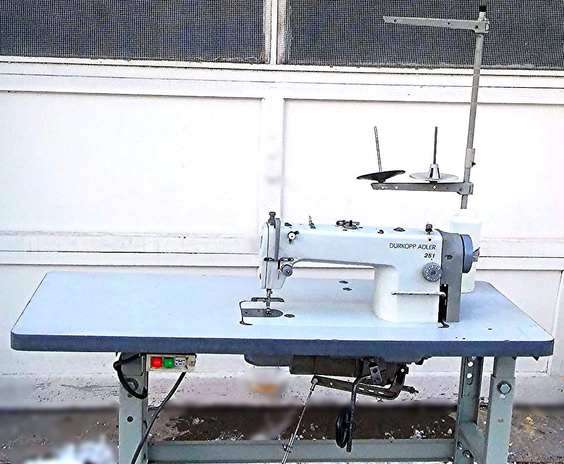 DURKOPP ADLER 251 PROFESSIONAL SEWING MACHINE LOCKSTITCH WATCH VIDEO FREESHIP
