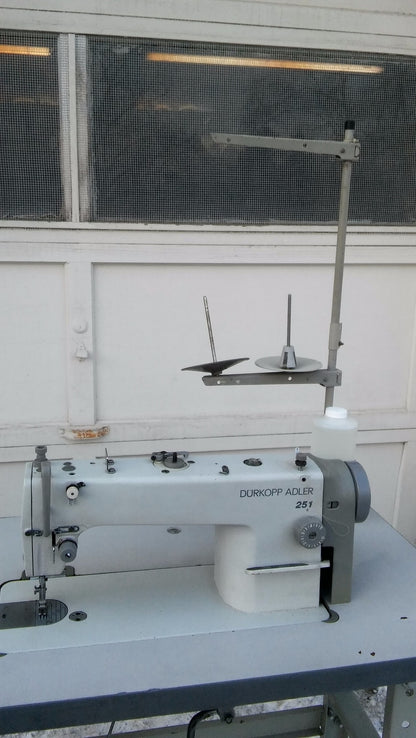 DURKOPP ADLER 251 PROFESSIONAL SEWING MACHINE LOCKSTITCH WATCH VIDEO FREESHIP