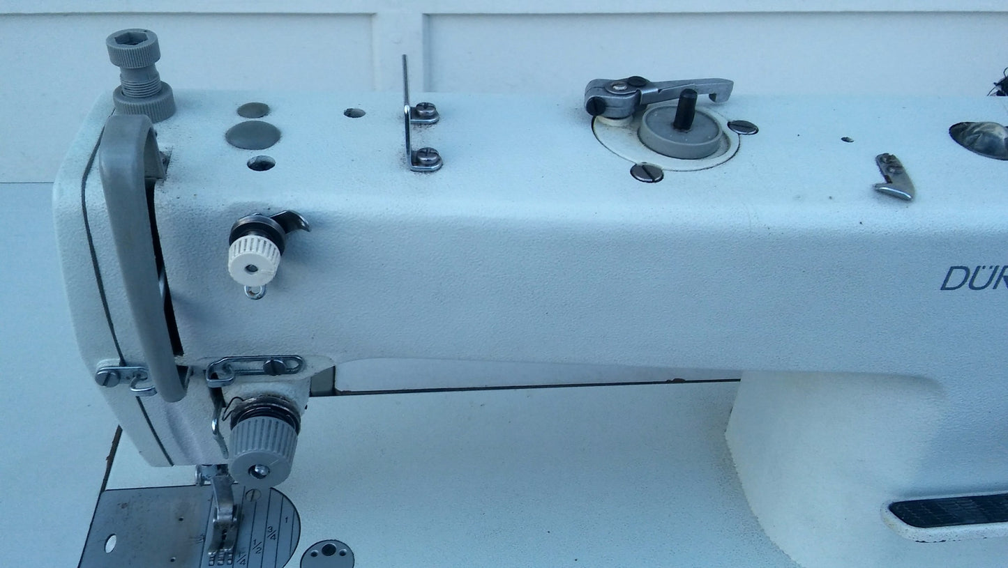 DURKOPP ADLER 251 PROFESSIONAL SEWING MACHINE LOCKSTITCH WATCH VIDEO FREESHIP
