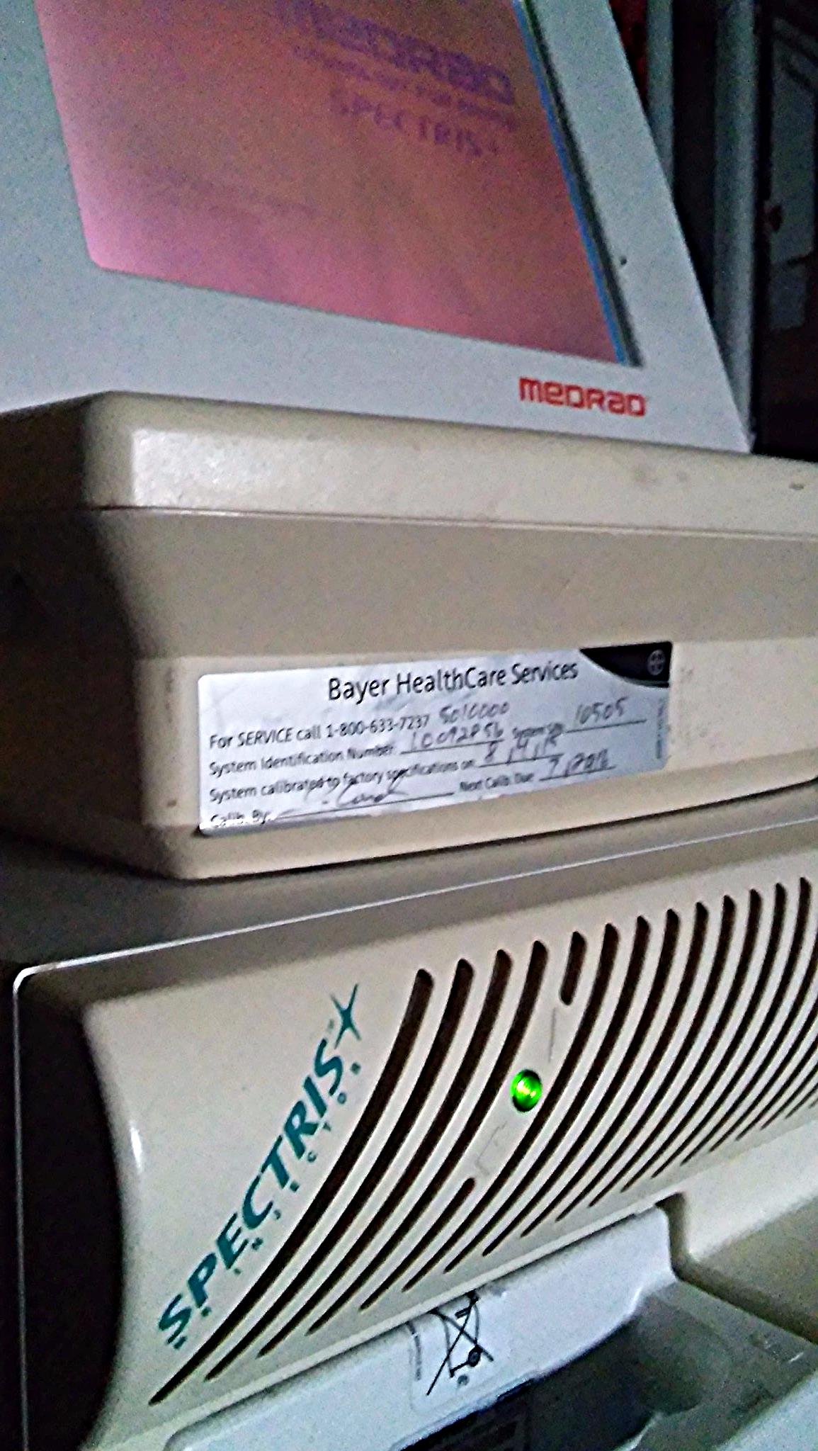 MEDRAD SPECTRIS SHS 200 DUAL HEAD INJECTOR SDU SMR SOT MRI WATCH VIDEO FREE SHIP