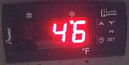 RANDELL SSAC GRAB-N-GO REFRIG SELF SERVICE AIR CURTAIN MERCHANDISER OPEN DISPLAY