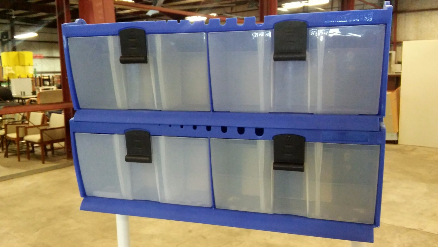 STANLEY INNERSPACE KEYLESS AIRWAY MEDICAL CART 7000 SERIES 44hx24wx24d FREESHIP