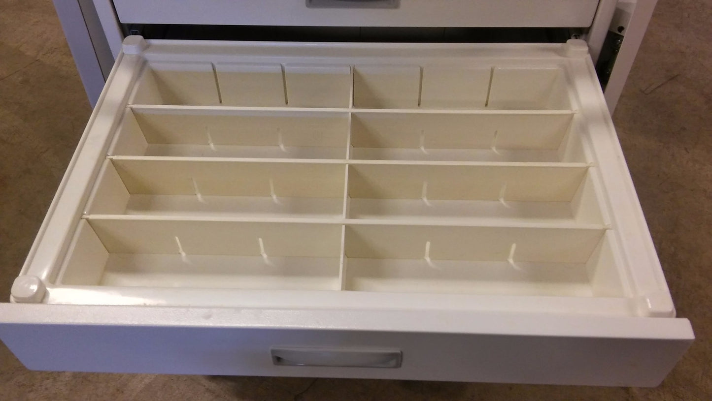 STANLEY INNERSPACE KEYLESS AIRWAY MEDICAL CART 7000 SERIES 44hx24wx24d FREESHIP