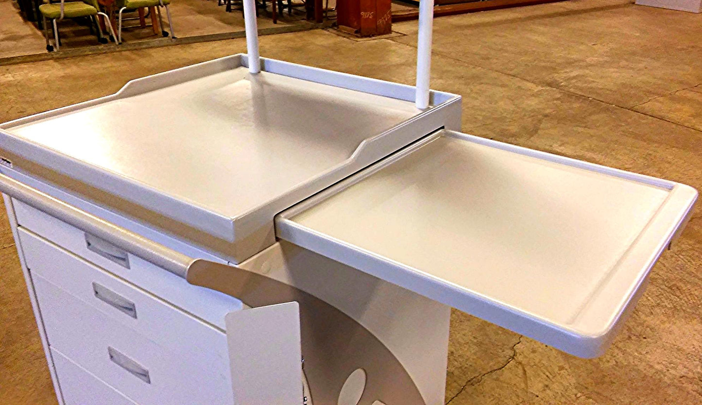 STANLEY INNERSPACE KEYLESS AIRWAY MEDICAL CART 7000 SERIES 44hx24wx24d FREESHIP