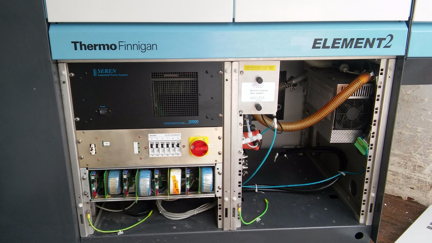 THERMO FINNIGAN ELEMENT 2 SPECTROMETER HIGH RESOLUTION PLASMA HR-ICP-MS FREESHIP