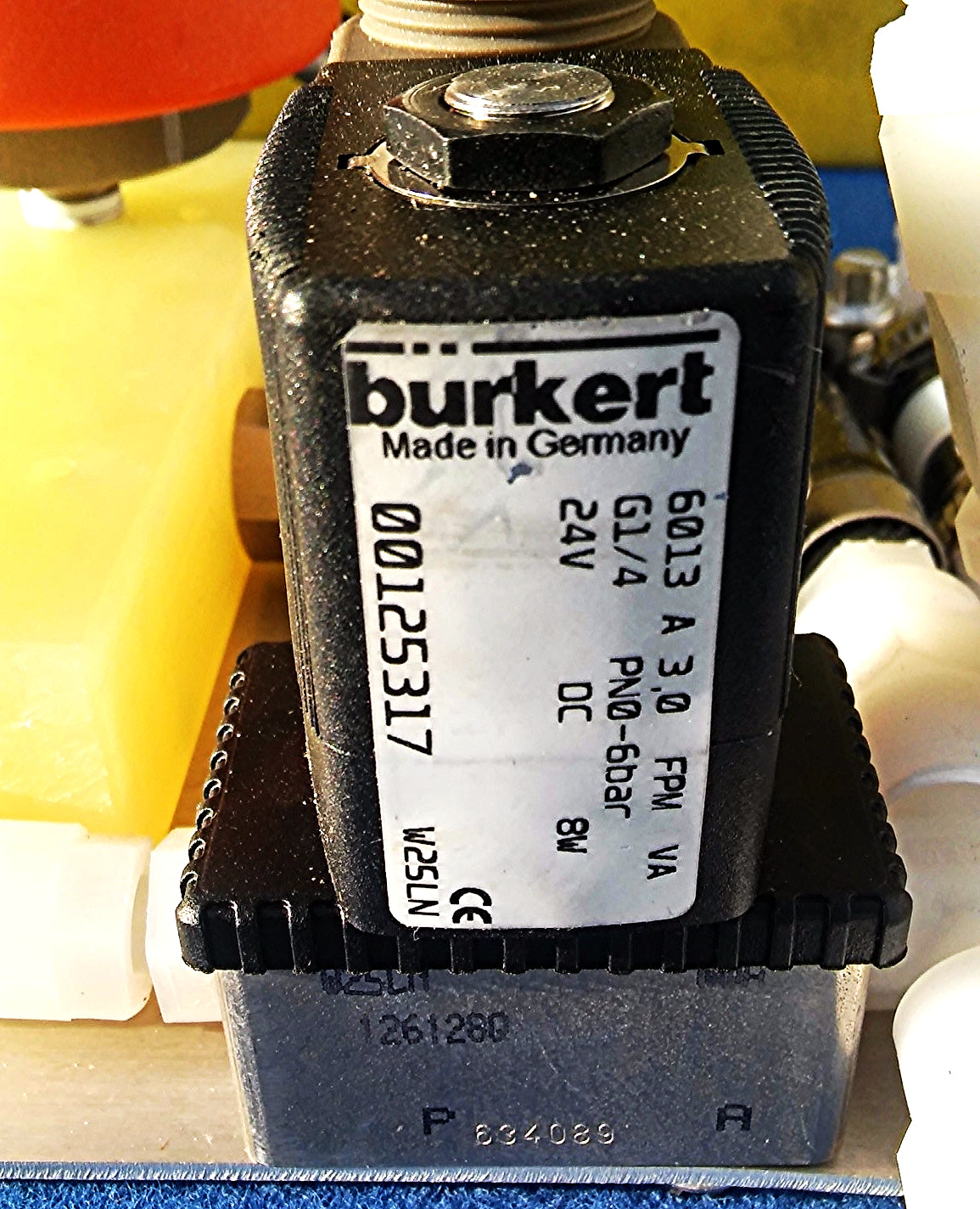 KOBOLD KAL-K THERMAL FLOW UNIT w/ BURKERT 6013 SOLENOID VALVE PERFECT FREE SHIP