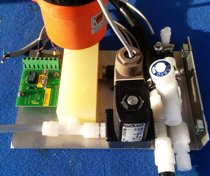 KOBOLD KAL-K THERMAL FLOW UNIT w/ BURKERT 6013 SOLENOID VALVE PERFECT FREE SHIP